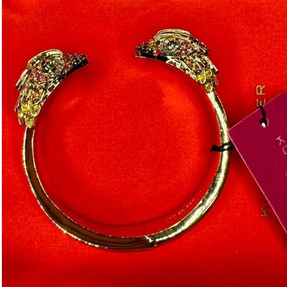 Kurt Geiger Eagle Head Hinged Bangle - Picture 5 of 13